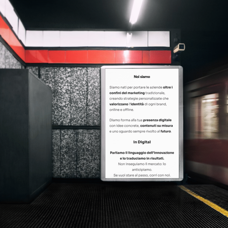 Pubblicità OOH: il ritorno dell’ADV fisico nelle strategie digitali